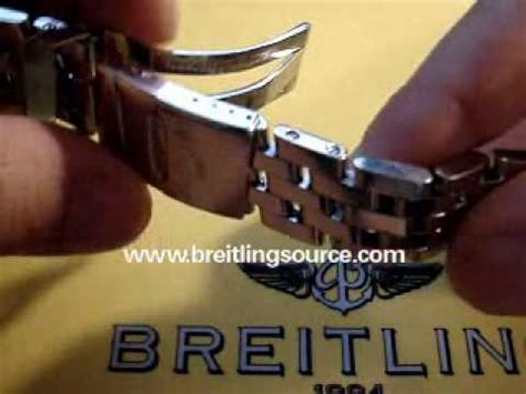 how to resize a breitling watch bracelet|breitling genuine leather strap.